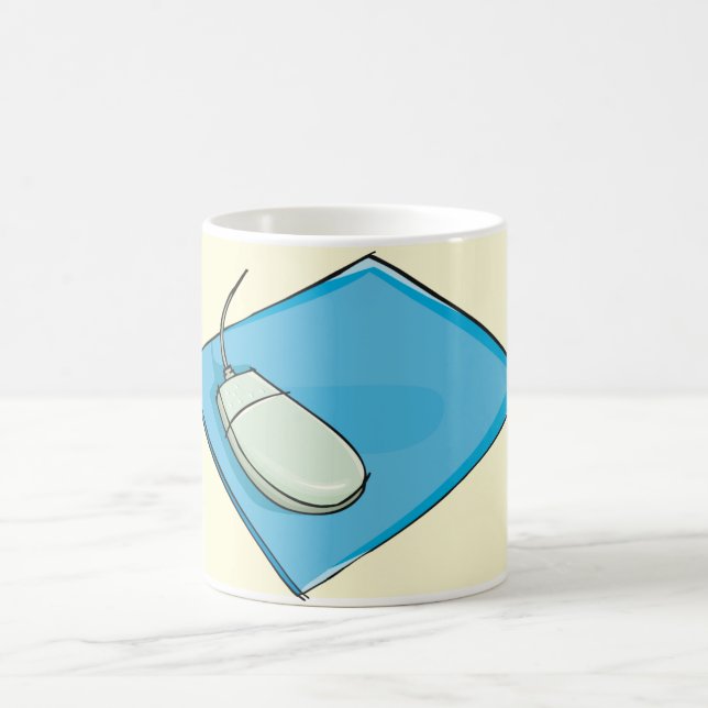 Mausunterlage-Tasse Kaffeetasse (Mittel)