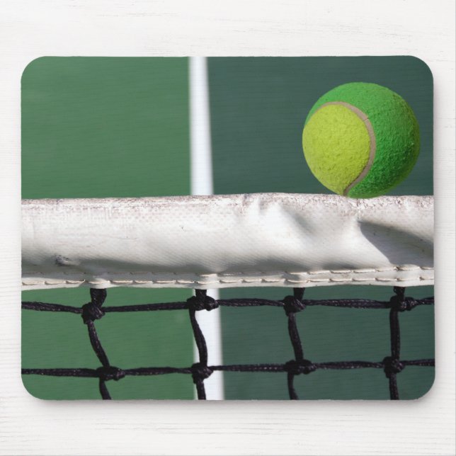 Mausunterlage Tennis - über gelassen Mousepad (Vorne)