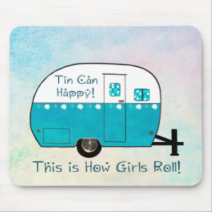MAUSUNTERLAGE Vintager Camper Mousepad