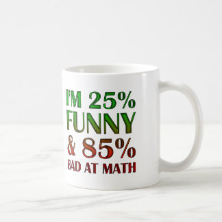 Mauvais à Math Drôle Mug ou Voyage Mug