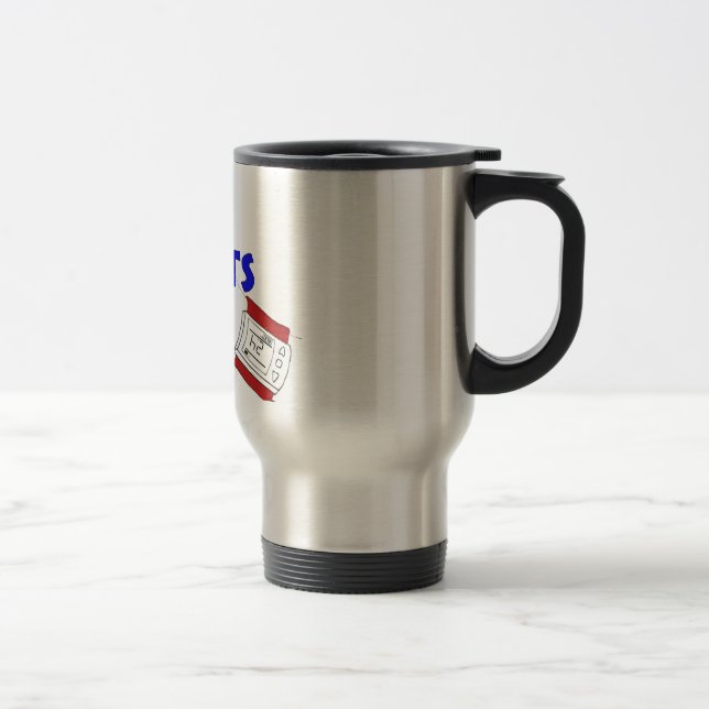 Mauvais ajustement Mug en acier inoxydable, 14 oz (Droit)