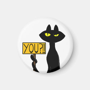Mauvais Boogie -Le Chat- "Vous?!!" aimants drôles