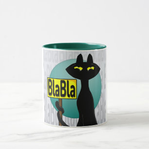 Mauvais Boogie Mugs drôles - Panneau BlaBla