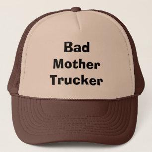 MAUVAIS CASQUETTE DE CAMIONNEUR DE MÈRE
