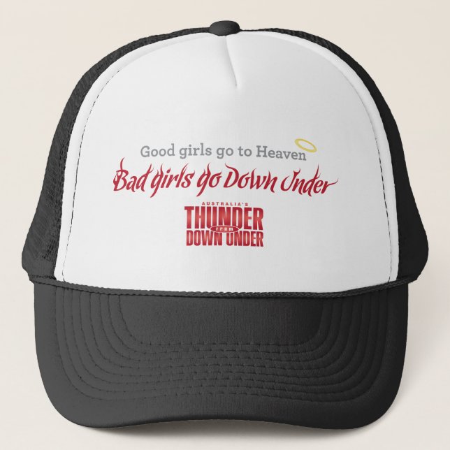 Mauvais casquette de filles de bonnes filles (Devant)