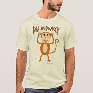 Mauvais T-shirt de singe