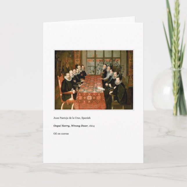 MAUVAISE CARTE D'ANNIVERSAIRE DE PORTE (Devant)