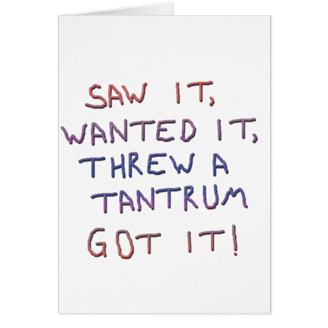 Mauvaise humeur (Devant)