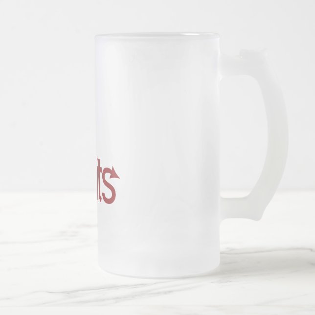 Mauvaises Habitudes Denver Beer Mug (Couleur) (Droit)