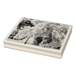 Mauve Bell Tree Gummistempel