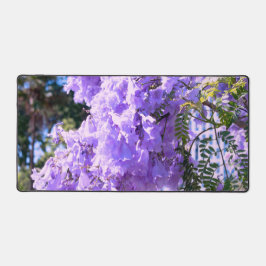 Mauve Bell Tree Schreibtischunterlage