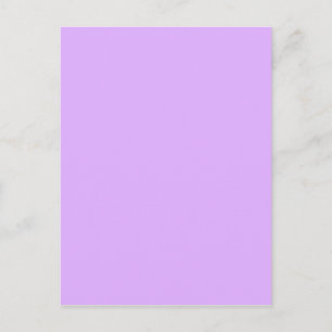 Mauve, blass violetter Hex-Code e0b0ff Postkarte