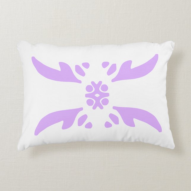 Mauve Deko Dekokissen (Vorderseite)