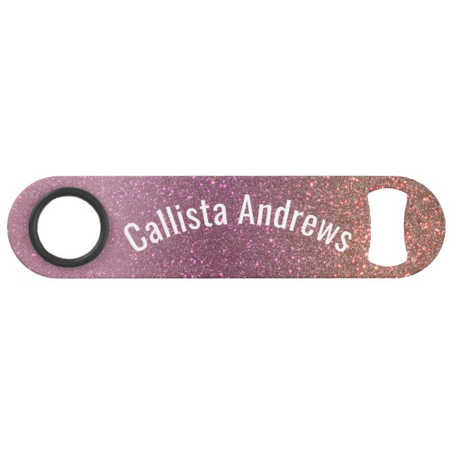 Mauve d'or violet Parties scintillant étincelante  (Devant (Horizontal))