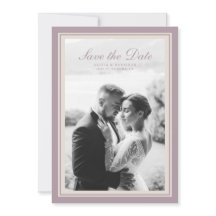 Mauve-Foto-Hochzeit-save-the-Date-Karte