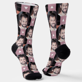 Mauve Foto von Boyfriend for Girlfriend Fun Socken
