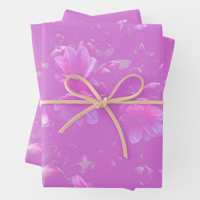 Mauve Geschenkpapier Set (Beispiel)