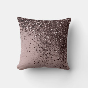 Mauve Lady Glitzer #4 (Imitate Glitzer) Kissen