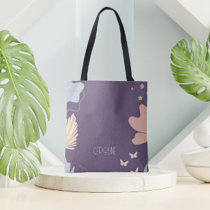 Mauve Lila trendige Boho-Chic-Tasche Tasche