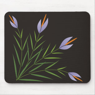 Mauve lily Mousepad