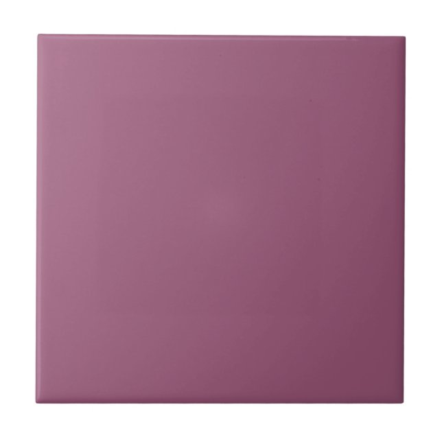 Mauve Matches Fraktal Muster 3: Keramik Tile Fliese (Vorderseite)