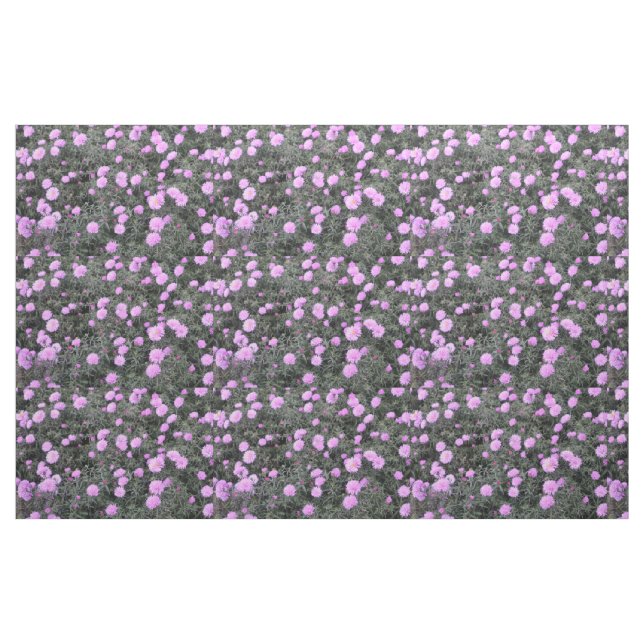 Mauve Michaelmas Daisies Stoff (Fat Quarter (45,7 x 55,9 cm))