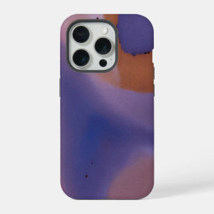 „Mauve Mirage Flow“ – Abstrakte Pink Blaue Pfirsic iPhone 15 Pro Hülle