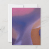 "Mauve Mirage Flow" - Abstraktes rosa blaues Peach