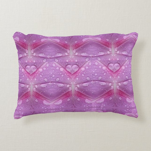 Mauve mit rosa dekokissen (Vorderseite)