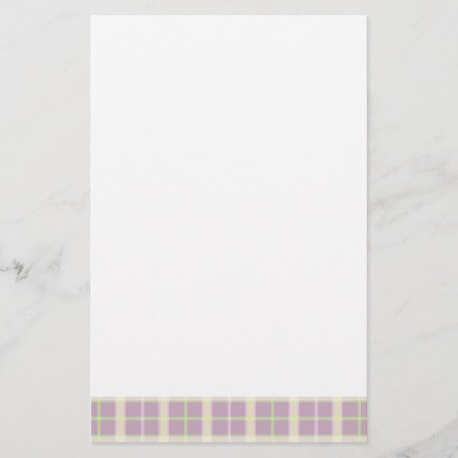 Mauve & Pastelle Kariert (Vorderseite)