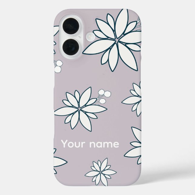 mauve phone case (Rückseite)