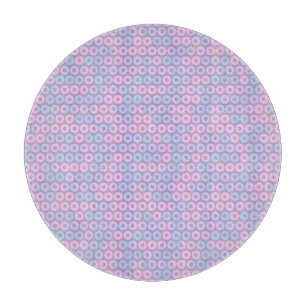 mauve, rosa, lila, violett, lavendel geometrisch schneidebrett