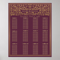 Mauve Royal Mittelalterliche Hochzeitsstift