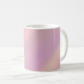 Mauve Soft Blush Pink 80er Kaffeetasse