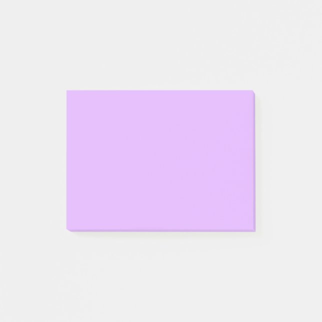 Mauve Solid Color Post-it Klebezettel (Vorderseite)