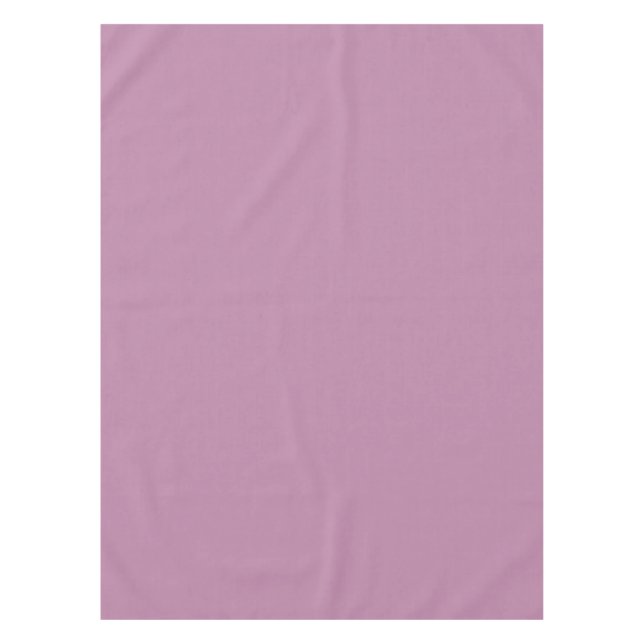 Mauve Solid Color Tischdecke (Vorderseite)