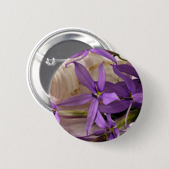 Mauve Starshine Laurentia Button (Vorne & Hinten)