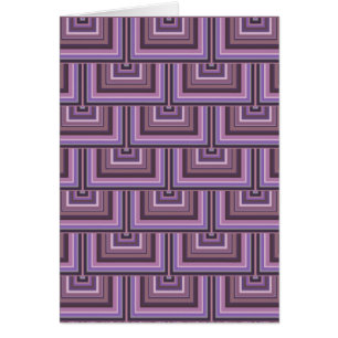 Mauve Streifen quadratische Skala Muster