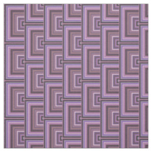 Mauve Streifen quadratische Skala Muster Stoff