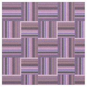 Mauve Streifen Webmuster Stoff