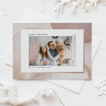 Mauve Tones und Glitzer Akzente Foto Weihnachten Folien Feiertagskarte<br><div class="desc">Frohe Weihnachten! Mit dieser vergoldeten Goldfolie aus Weihnachtsgeschenk-Rose aus Foto mit sanftem Rot, Lila und neutralem Hintergrund mit dezenten Glitzer-Akzenten für eine Touch Funkeln versprechen Sie feierlichen Beifall. Diese Weihnachtskarte des Fotos ist ideal, um Ihre Lieblings-Foto- oder Urlaubsmomente zu präsentieren. Dieses elegante Design verleiht Ihren Weihnachtsgrüßen Wärme und Charme. Personalisieren...</div>