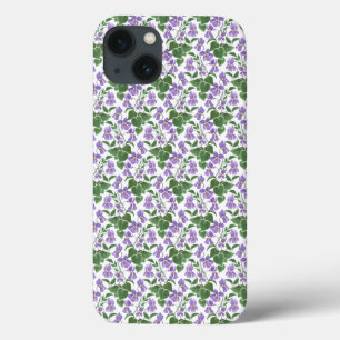 Mauve Violets sur le Coque blanc iPad Mini Case-Ma