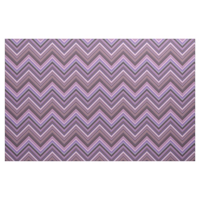 Mauve zigzag stoff (Fat Quarter (45,7 x 55,9 cm))