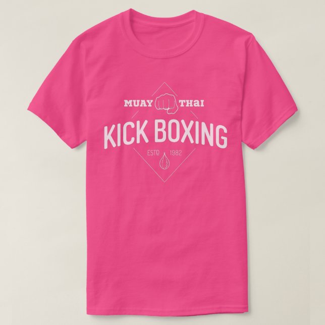 Mauy Thai Kickboxing  Kick Boxing  Karate  T-Shirt (Design vorne)