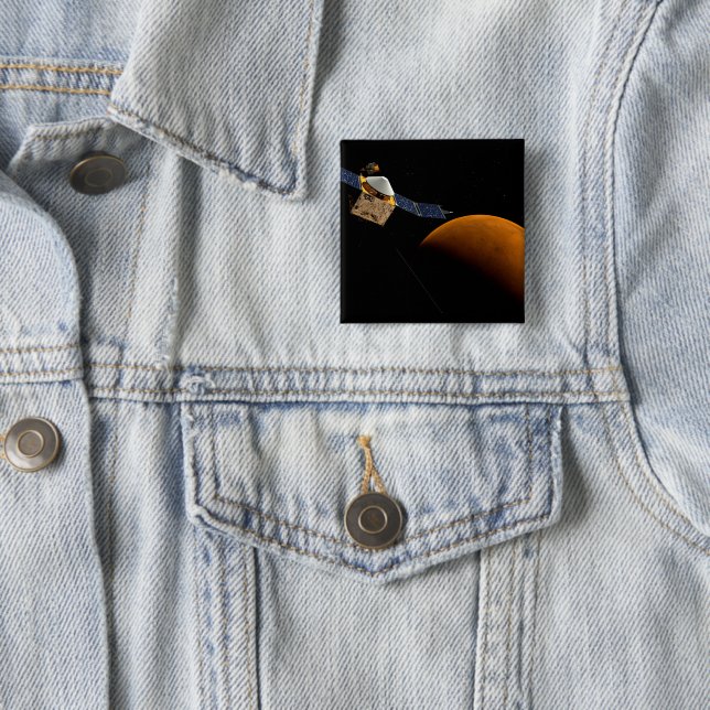 Maven Spacecraft. Button (Beispiel)