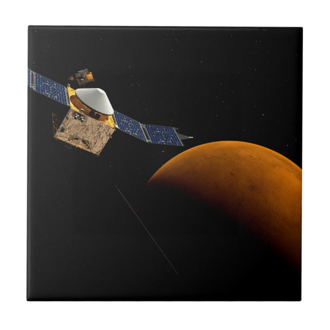 Maven Spacecraft. Fliese (Vorderseite)