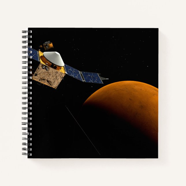 Maven Spacecraft. Notizbuch (Vorderseite)