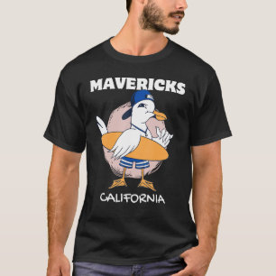 MAVERICKS CALIFORNIA Surfen Retro Wave Vintag Su T-Shirt