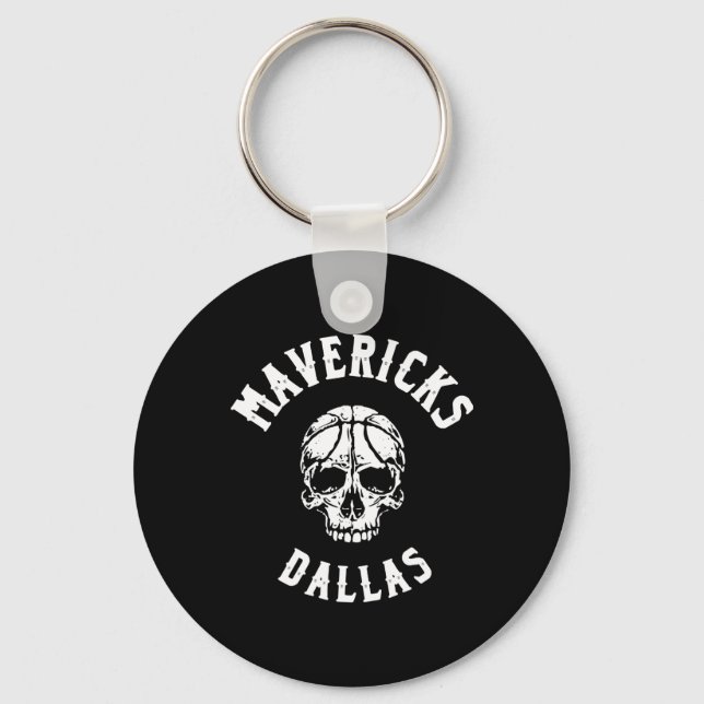 Mavericks Skull Schlüsselanhänger (Vorderseite)