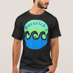 Mavericks Surfen Surfen Kalifornische Strände T-Shirt